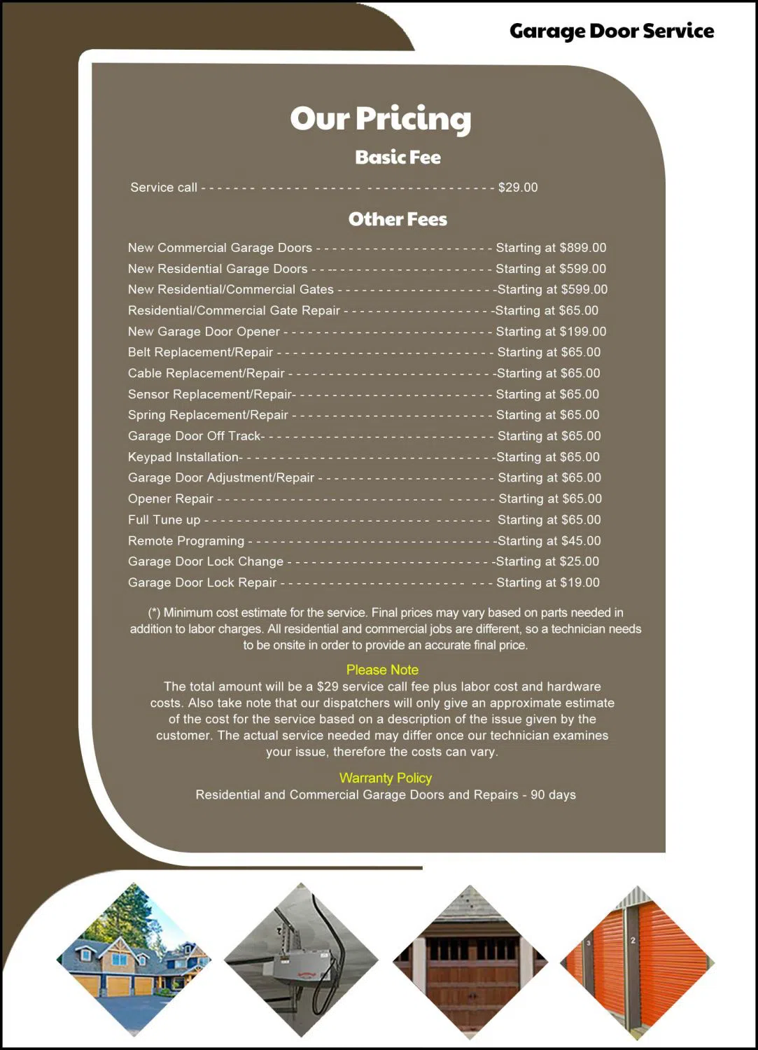 State Garage Doors Atlanta, GA 404-418-4151